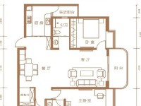 4室2廳1陽臺(tái) 江東境界戶型圖