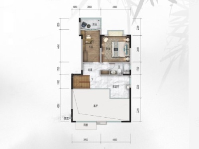 4室2廳 碧桂園龍川府戶型圖