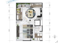 4室2廳4陽臺 華夏瀾臺府別墅戶型圖