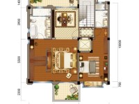 5室3廳4陽臺 碧桂園KCC云南映象別墅戶型圖