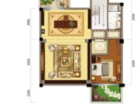 5室3廳4陽臺 碧桂園KCC云南映象別墅戶型圖