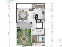 4室2廳4陽臺 華夏瀾臺府別墅戶型圖