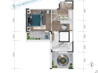 4室2廳4陽臺 華夏瀾臺府別墅戶型圖