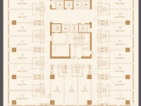 1室1廳1陽臺 萬彩城四期公寓戶型圖
