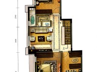 5室2廳 昆明恒大云璽別墅戶型圖