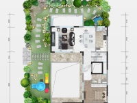 4室3廳4陽臺 華夏瀾臺府別墅戶型圖