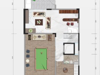 4室3廳4陽臺 華夏瀾臺府別墅戶型圖