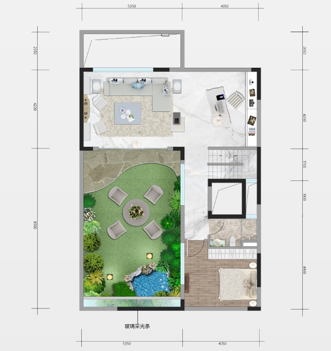 4室3廳4陽臺 華夏瀾臺府別墅戶型圖