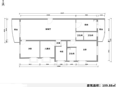 4室2廳2陽(yáng)臺(tái) 春苑小區(qū)