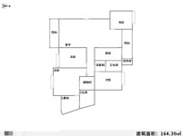 4室2廳2陽臺 湖畔之夢戶型圖