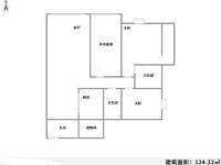 5室2廳2陽臺 春城慧谷A區(qū)戶型圖