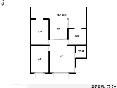 6室2廳2陽(yáng)臺(tái) 凱苑小區(qū)