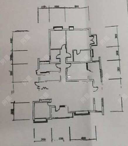 4室2廳2陽臺 湖畔之夢戶型圖