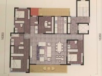 5室2廳3陽(yáng)臺(tái) 華夏四季二期戶型圖