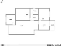3室2廳 船房小區(qū)戶型圖