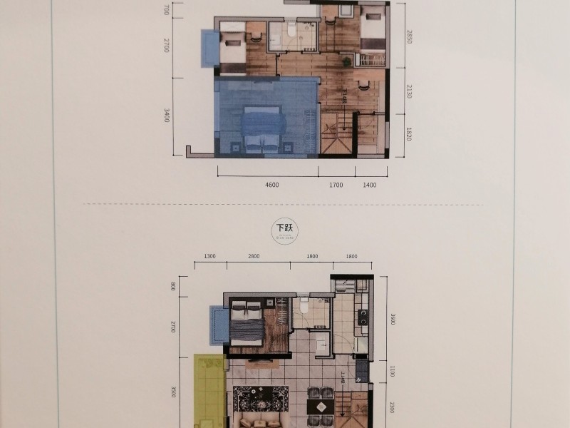 3室1廳 俊發(fā)藍(lán)湖俊園戶型圖
