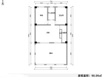 5室3廳3陽(yáng)臺(tái) 果林湖畔別墅戶型圖