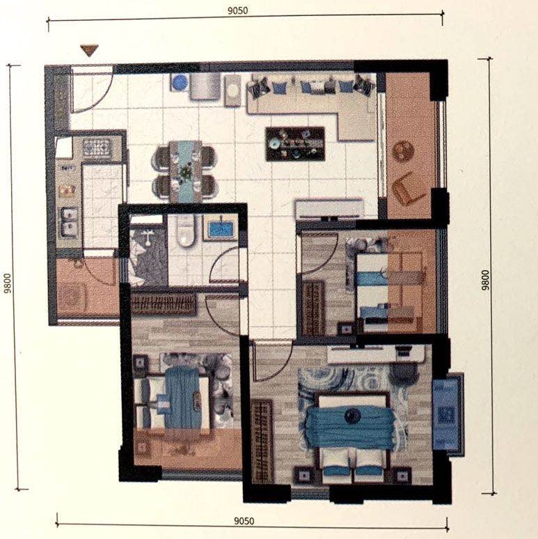彩云城星湾俊园户型详情