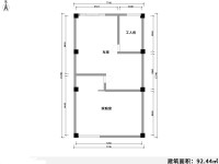 5室3廳3陽(yáng)臺(tái) 果林湖畔別墅戶型圖