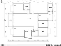5室2廳2陽臺 翡翠灣戶型圖