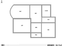 3室2廳1陽(yáng)臺(tái) 美璟欣城戶型圖