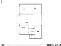 3室2廳1陽臺 花香四季戶型圖