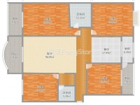 1室2廳2陽臺(tái) 春之城戶型圖