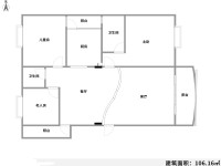 4室2廳2陽臺(tái) 華龍人家戶型圖