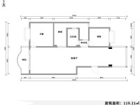 1室1廳1陽(yáng)臺(tái) 云嶺天驕戶型圖