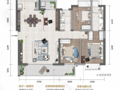 世茂璀璨世家世家E户型