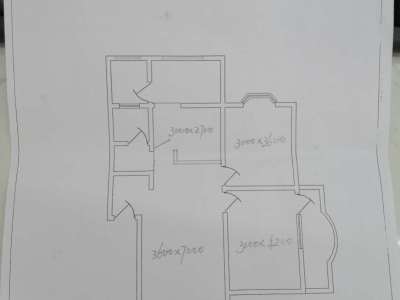 3室2廳 北辰小區(qū)櫻花苑戶型圖