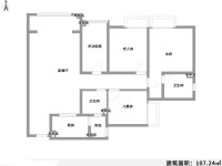 4室2廳 天怡峰景戶型圖