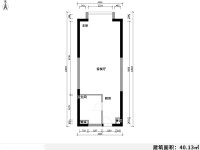 1室1廳1陽臺(tái) 禧瑞都戶型圖