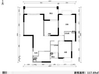 4室2廳1陽臺 東驤神駿一期戶型圖