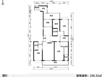 5室2廳2陽臺 俊發(fā)盛唐城未央郡(二期)戶型圖