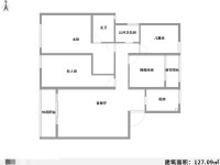 4室2廳2陽臺 建工新城戶型圖