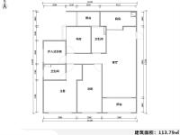 4室2廳2陽臺(tái) 金尚俊園一期戶型圖