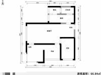 3室2廳2陽(yáng)臺(tái) 新希望希望匯戶型圖