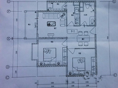 5室2廳2陽臺 廣福城怡福園戶型圖