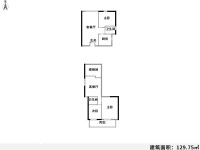 3室2廳2陽臺 山海灣戶型圖