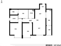 3室2廳1陽(yáng)臺(tái) 金領(lǐng)時(shí)代戶型圖