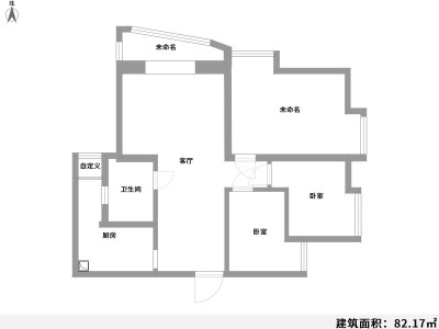 3室2厅2阳台 螺蛳湾国际商贸城精品区户型图