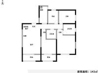 4室2廳1陽(yáng)臺(tái) 錦悅四季花園小區(qū)戶型圖