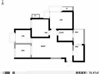 3室2廳1陽臺 新希望希望匯戶型圖