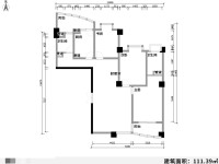 7室2廳2陽(yáng)臺(tái) 中央麗城戶(hù)型圖