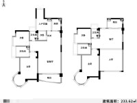 5室2廳2陽臺 中央麗城戶型圖