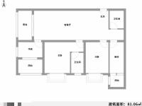 3室2廳2陽(yáng)臺(tái) 潤(rùn)城二區(qū)戶(hù)型圖