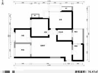 3室2廳1陽臺 新希望希望匯戶型圖