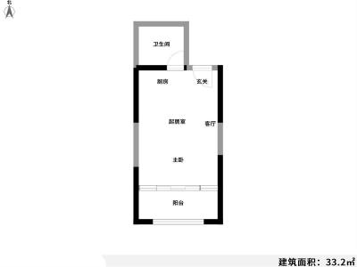 3室2厅 锦悦四季花园小区户型图