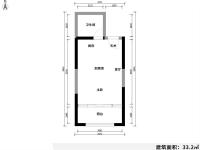 1室1廳1陽臺 錦悅四季花園小區(qū)戶型圖